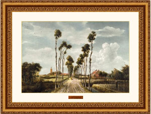 미델하르니스의 가로수길