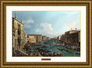 대운하에서 열린 레가타